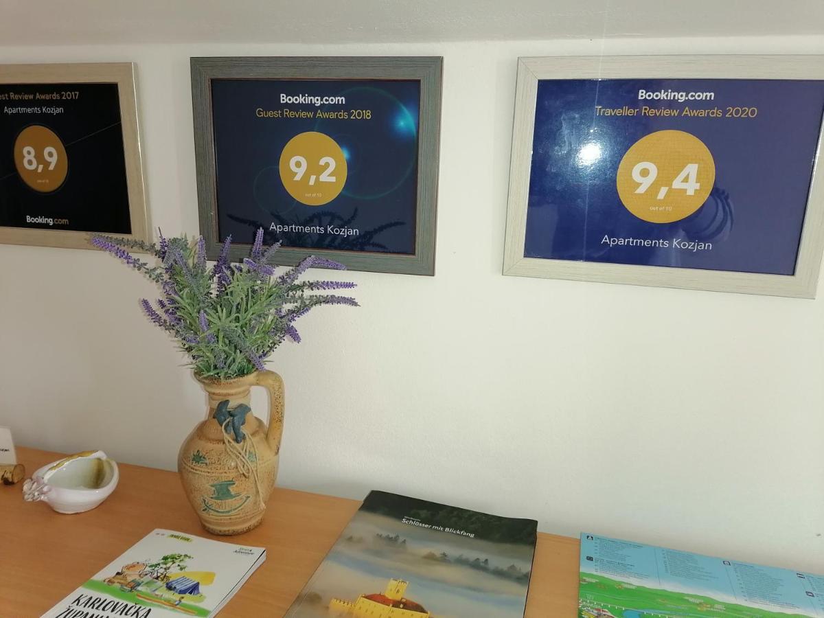 Apartments Kozjan Karlovac Eksteriør bilde